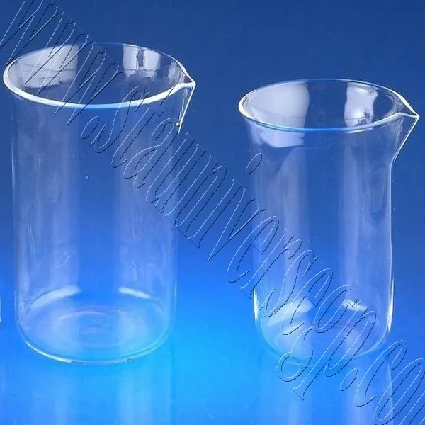 hot sales STA high quality clear quartz glass beaker for Lab