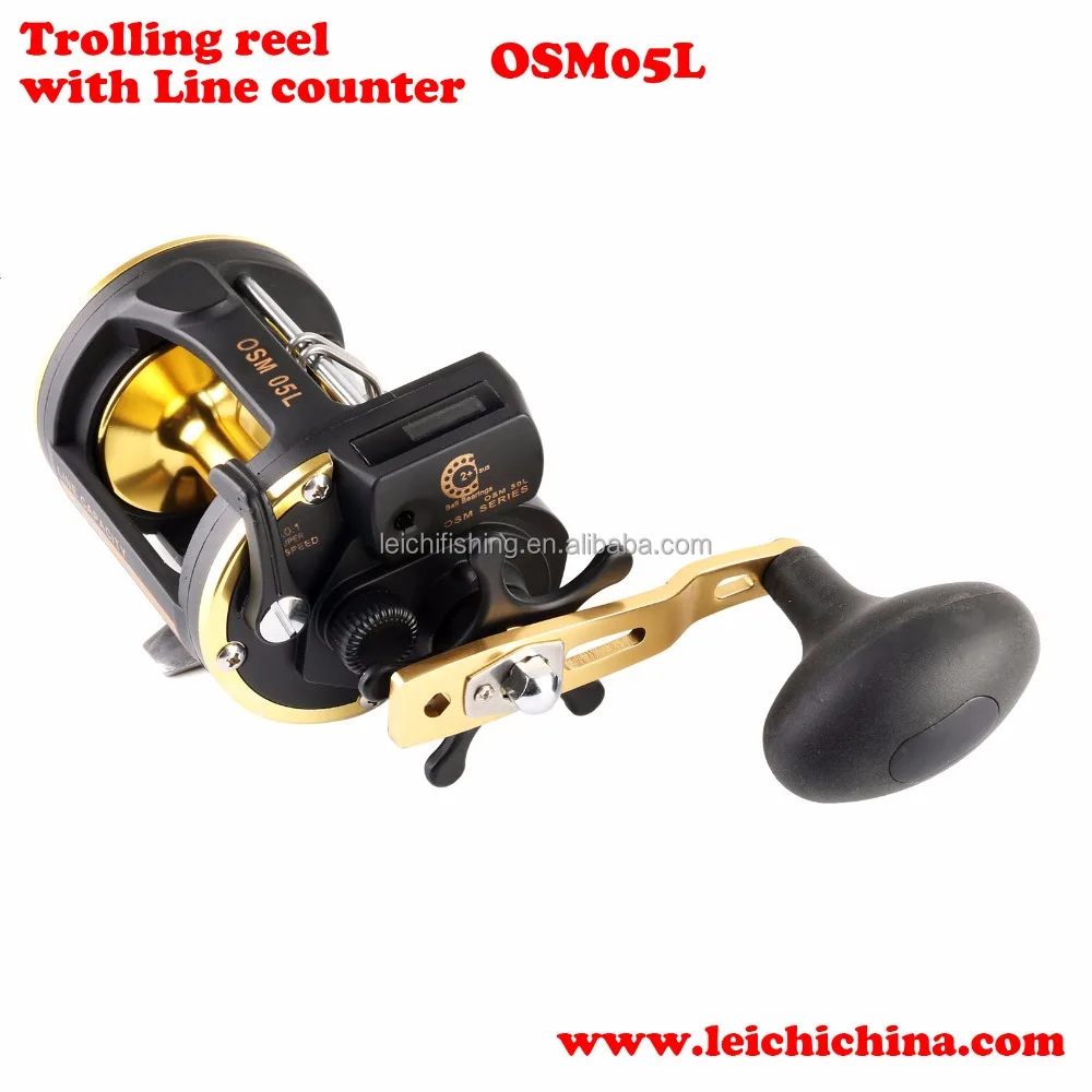Line Counter Level Wind sea fishing trolling reel