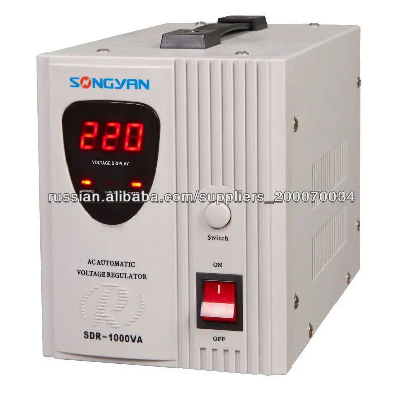 новый cтабилизатор напряжения релейный тип цифровой дисплей -однофазный