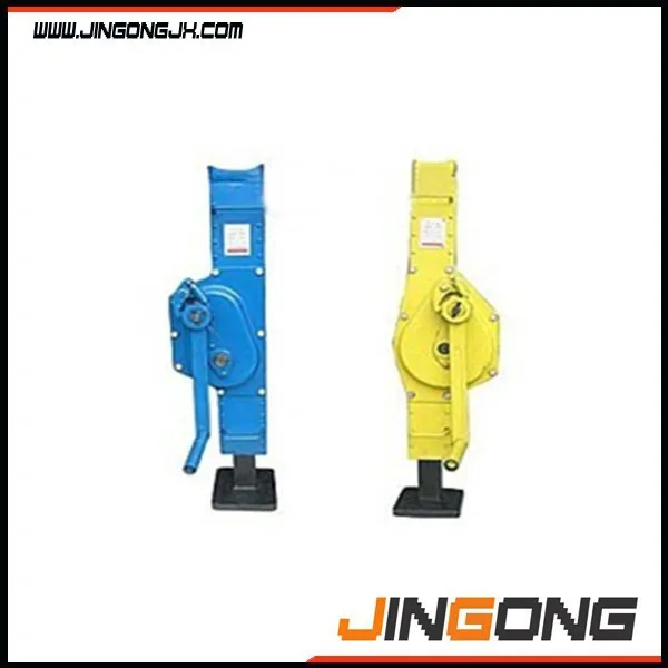 New style mechanical jacks with permanently fitted lifting toe Range from 1500kg to 10,000kg