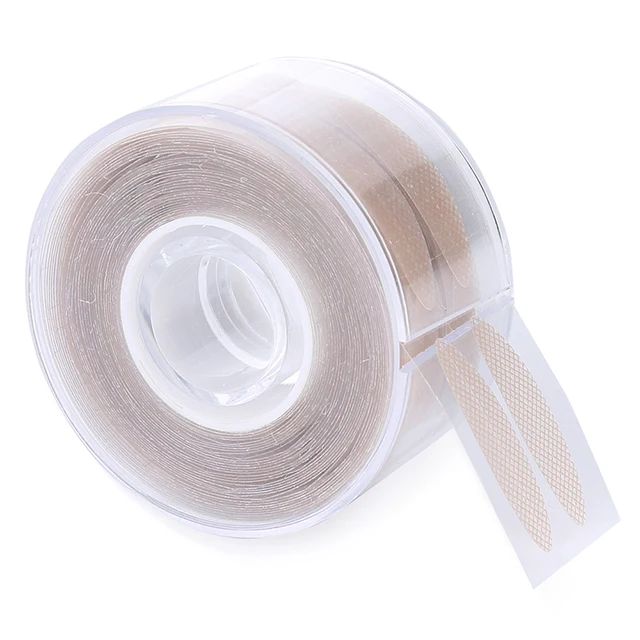 
OEM custom high quality roll type 300pairs invisible eyelid tape stickers mesh wide double eyelid tape 