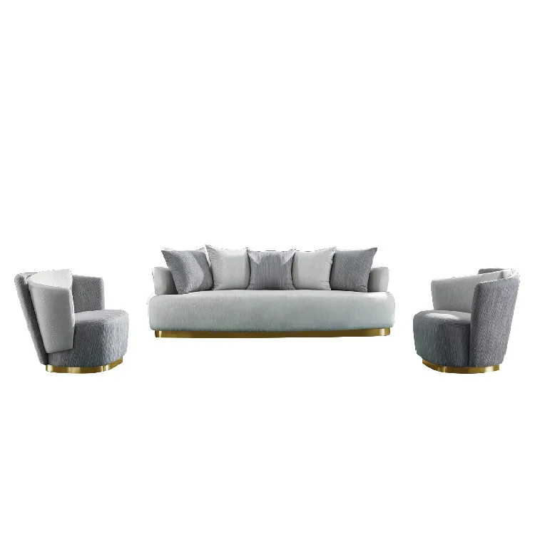 design a sectional modern coffee shop washable low price 6 seater grey fabric relax sofa set