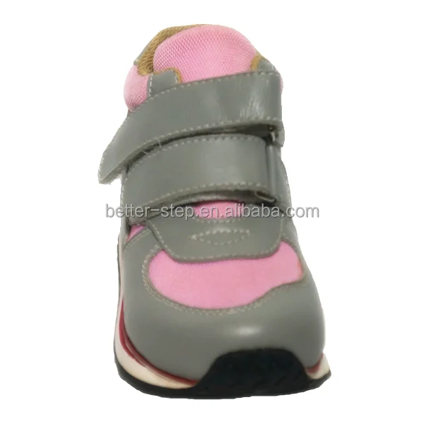 Jianxing Close Toe Baby Girl Sport Orthopedic Shoes For Girl For Flat Feet