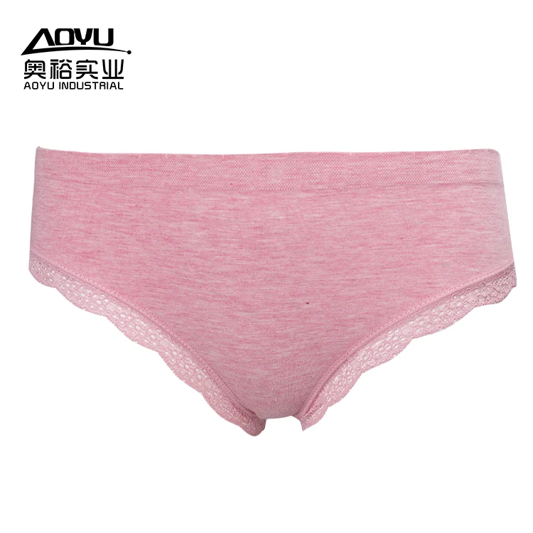 
Shantou Factory Seamless Underwear Sexy Lace Women Panties Briefs 