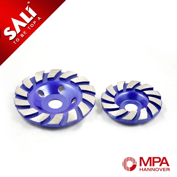 Двухрядный алмазный шлифовальный круг 4 дюйма для общего кирпичного материала