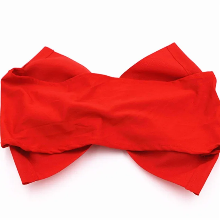 
Wedding Taffeta Chair sashes in gold color chair bow,Chair Sashes Red 