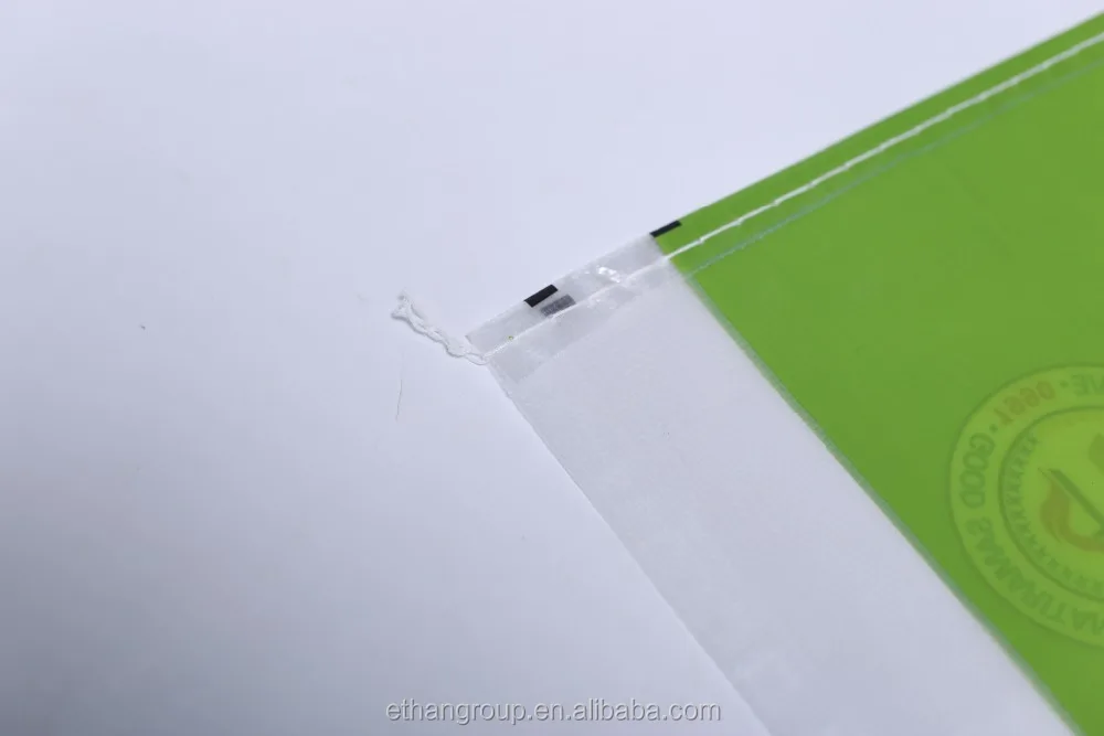 pp rice bag for 50kg 25kg 5kgs 50lb polyethylene bag pp laminated woven sacks with color printing food bag flower seed