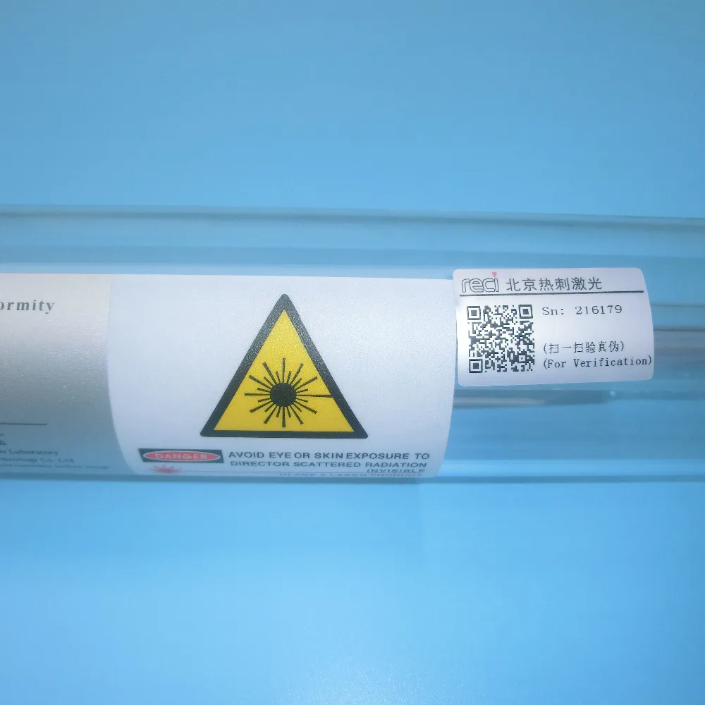 Hottest sale co2 laser tube reci W2 80W
