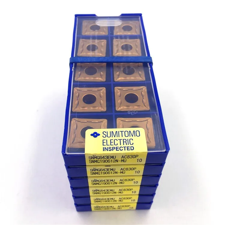 SNMG190612N-MU AC830P sumitomo tnmg insert sumitomo tool inserts sumitomo carbide inserts cutting tools
