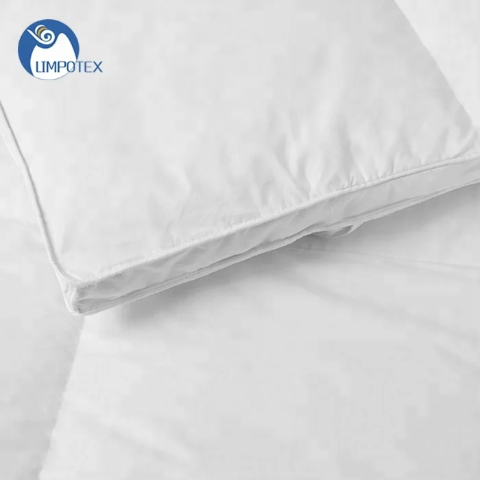 
Cotton fabric mattress topper with anchor bands 