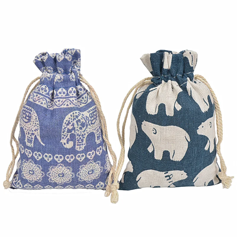 Custom Cotton Gym Sack Drawstring Jewellery Canvas Draw String Beach  Mini Cinch Make Up Shopping Bag