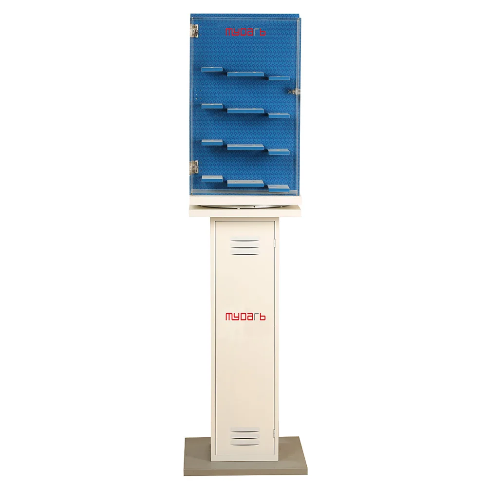 MYDARB Watch Display Cabinet with LED Light Watch Display Stand Customized Wholesale Rotating Acrylic Watch Showcase