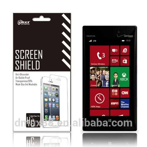 дучший qaulity ультра ясной анти- излучения жк-экран протектор для nokia lumia 928