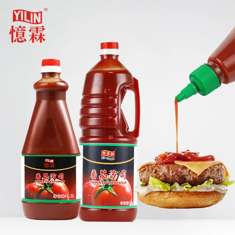 YILIN 3kg fresh ketchup tomato sauce from tomato sauce YILIN company