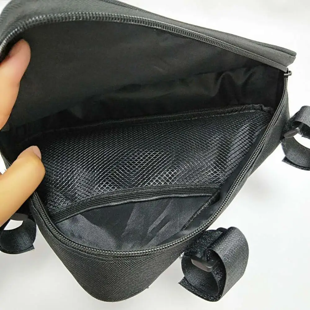 
Customized Logo Practical Outdoor Sport Bike Accessories Storage Bag Unisex Bicycle Bag Triangle Saddle Frame Pouch Cycling Bag 