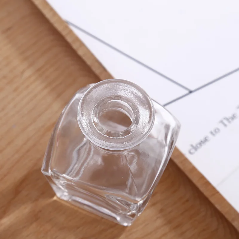 empty glass reed diffuser bottle 50ml wholesale glass perfume diffuser bottle