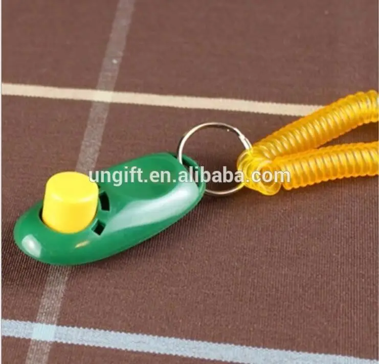 Pet Dog Training Supplies Trainer Cat Dog Toys Click Button Clicker Training Whistle Equipment Accessories