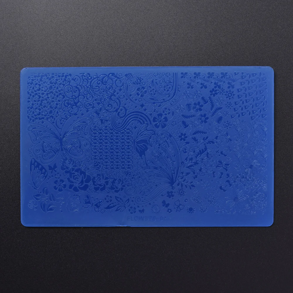 Custom Nail Art Stamp Template Image Plates Nail Stamp Plate