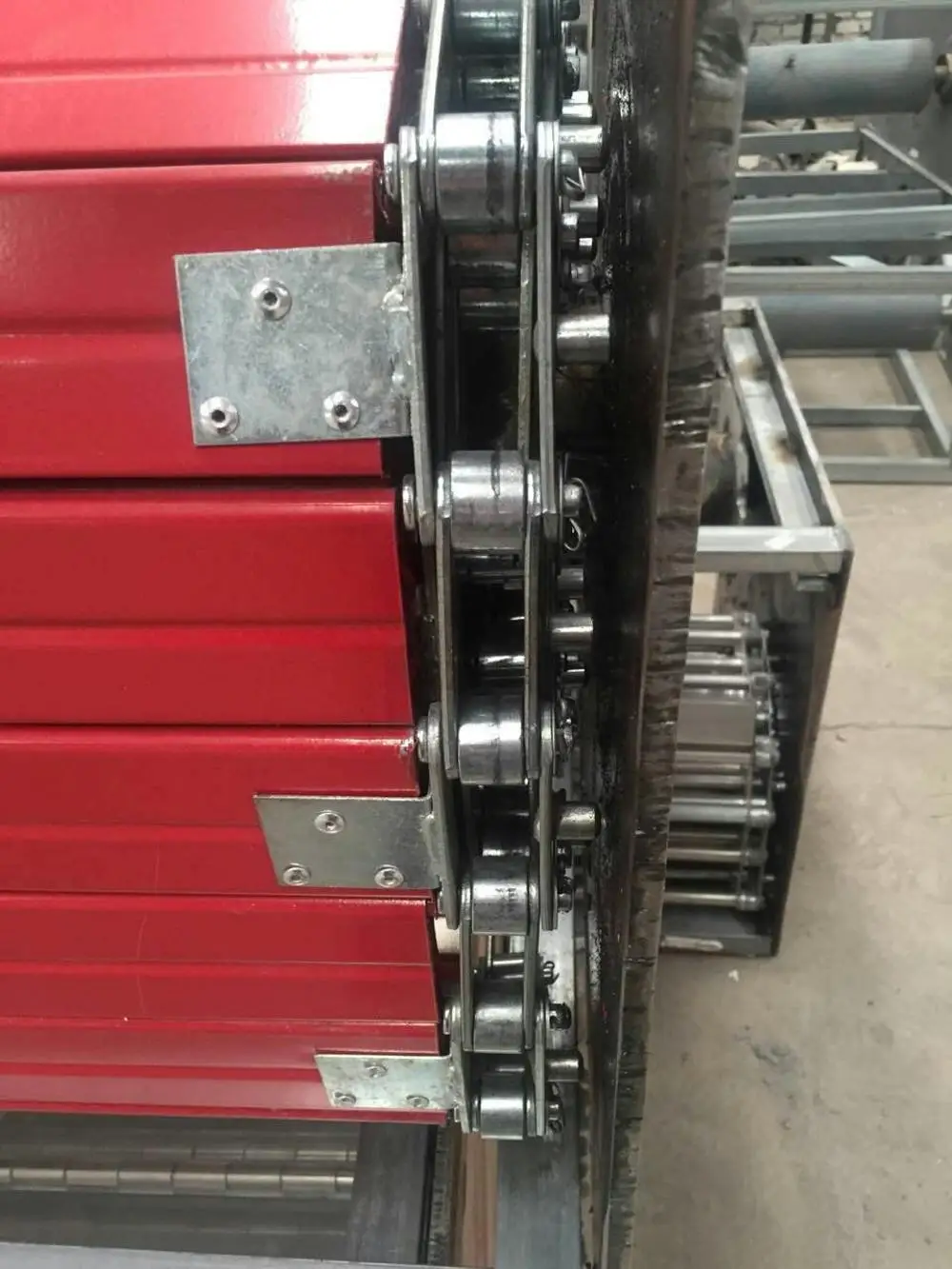 TOMA aluminum side sliding fire rated roller shutter for mall commercial door