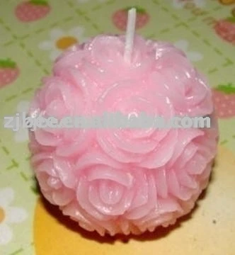Rose Beeswax Candle