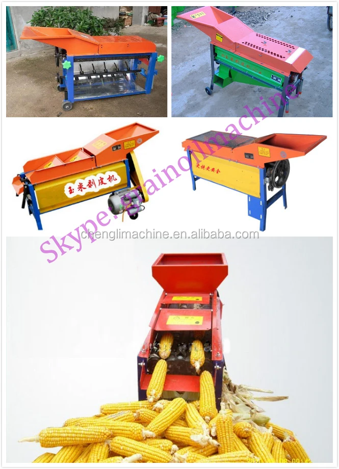 Электрическая машина для удаления шелухи кукурузы