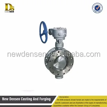 Densen customized High quality sales casting carbon steel Industrial wcb stem gate valve