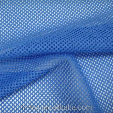 Hot sale low price polyester tricot mesh lining fabric for sports bibs