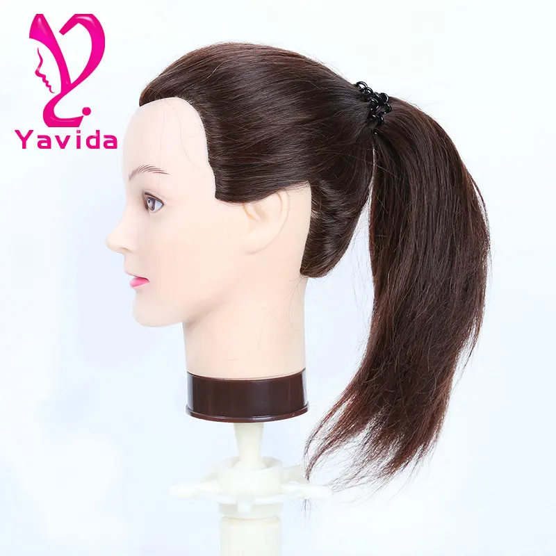 mannequin head/ natural hair training head /hair dressing mannequin doll