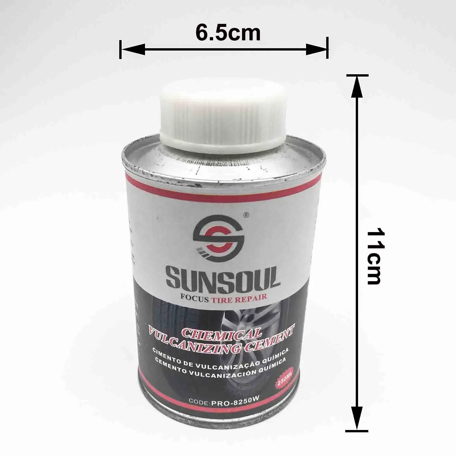 Sunsoul Professional Quality Solution Patch Repair Glue Mushroom Chemical Vulcanizing Cement For Tire And Tube Repairs