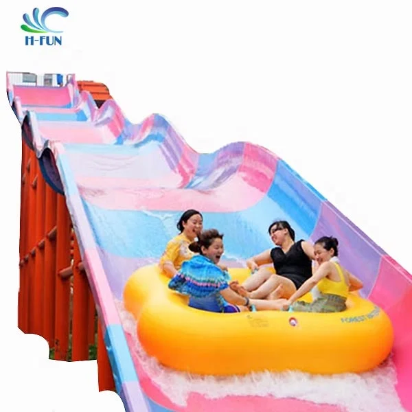 Overlap Reinforced Heat Bonding Cloverleaf Water Park Tubes