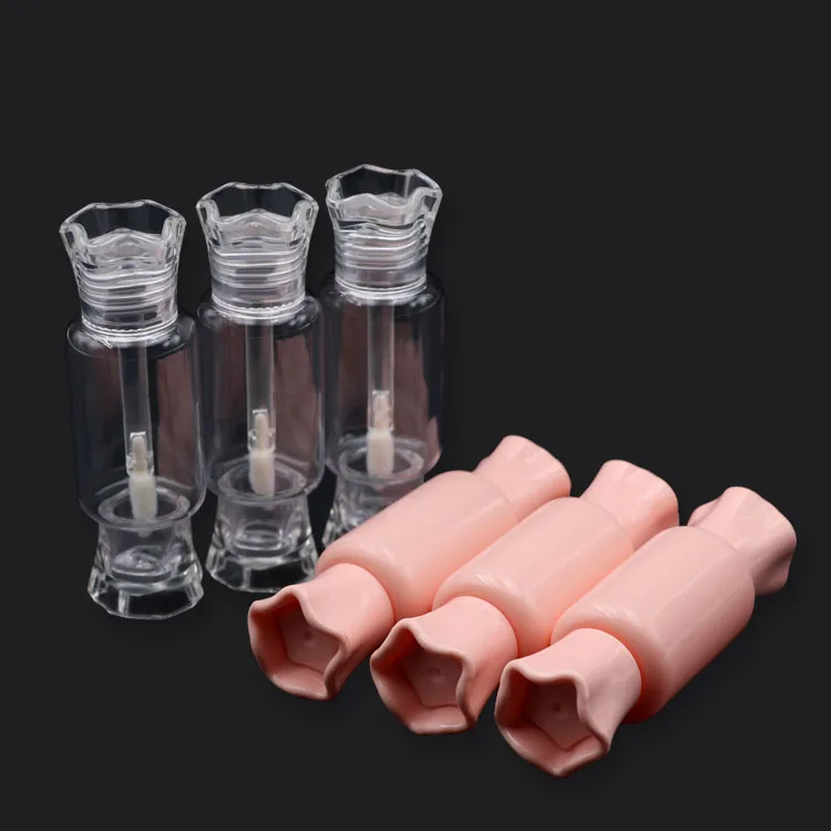 Оптовая продажа, косметическая спиральная крышка, пустая упаковка, тубы для блеска для губ, конфеты, пустая бутылка