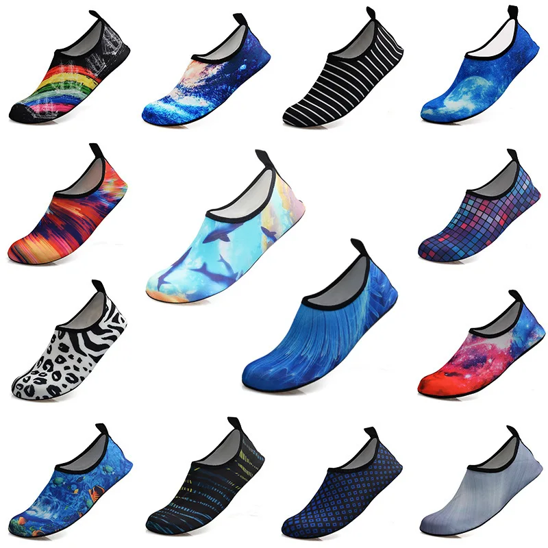 
Water Sports Shoes Barefoot Quick-Dry Swin Shoes Aqua Yoga Socks Yoga shoes Slip-on For Men Women Kids 