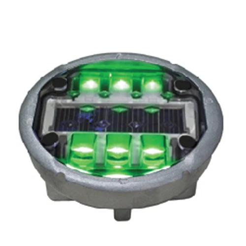 Aluminum Alloy Waterproof IP68 Burial Type Solar Powered (Charging) LED Cat Eye (Road Stud / Pavement Marker) MS-110