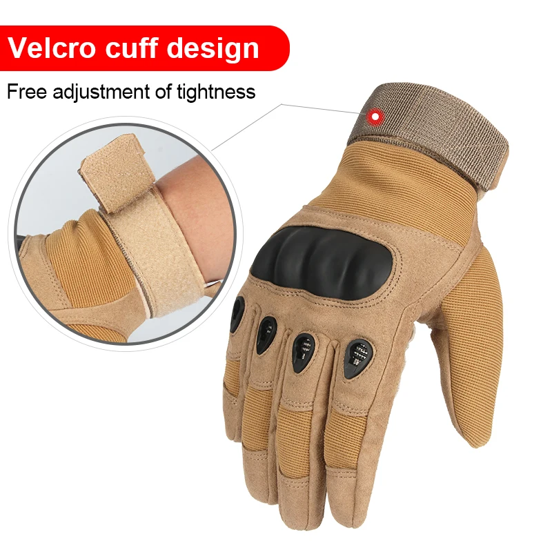 
OZERO WO-9023 Motorcycle mittens Super Fiber Reinforced Leather Motocross Motorbike mittens for Men 