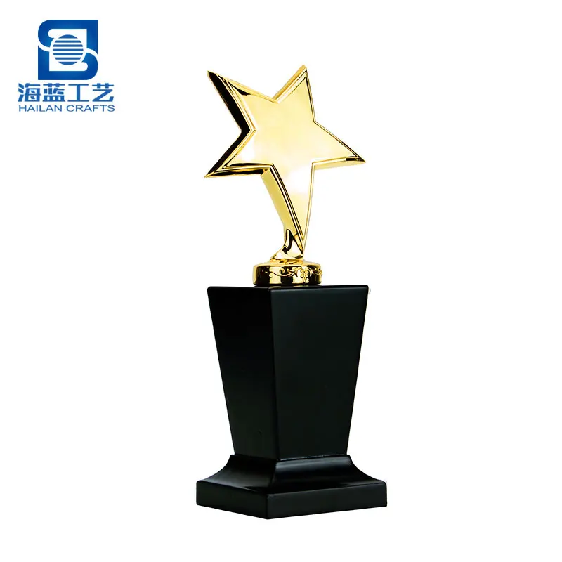 Custom metal gold sport run trophy fantasy american football table tennis bowling cricket golf trophy