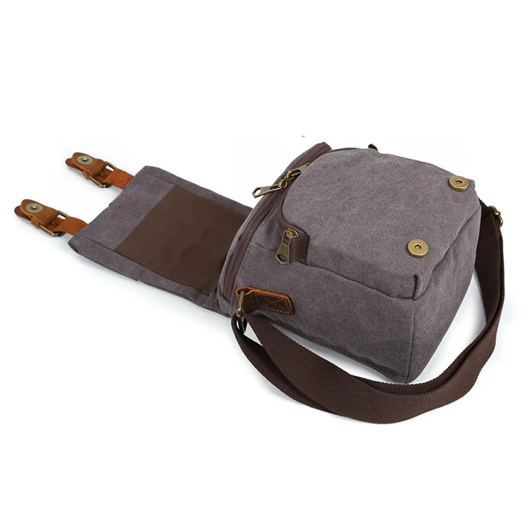 
Retro Waterproof Camera Bag Photography Package Shoulder Case for Micro Single Shoulder Messenger Bag 