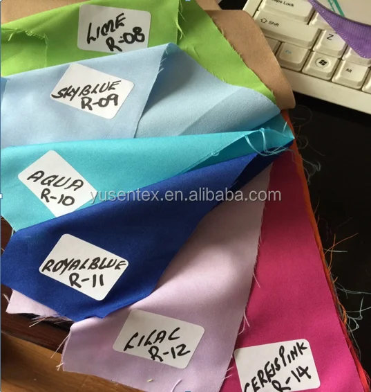 100% polyester brushed peach skin plain dyed solid fabric for bed sheet Microfiber