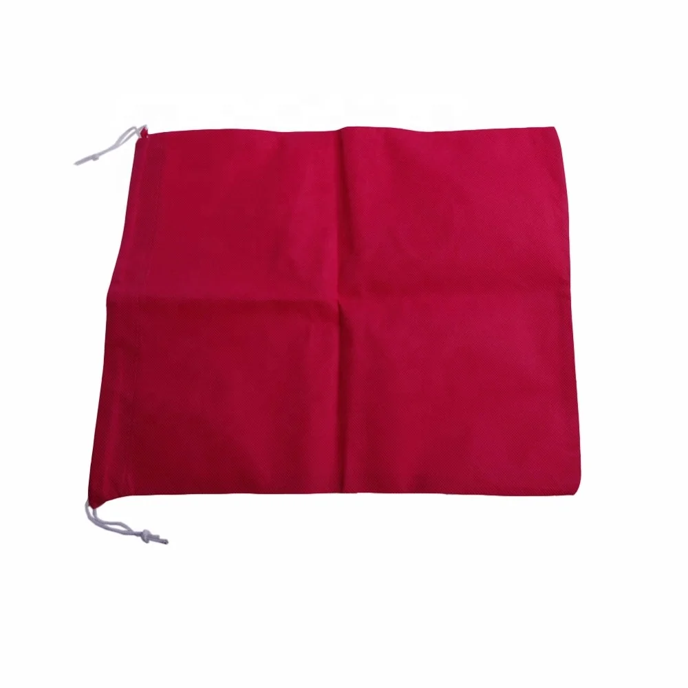 Hot Sale High Quality OEM Wholesale Packing Bag CMYK Printing Promotional  Custom Logo Non Woven Drawstring Shoe Bag