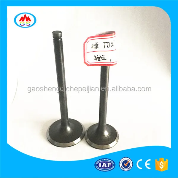 intake and exhaust engine valve for daytona anima 190cc 4 valve engine