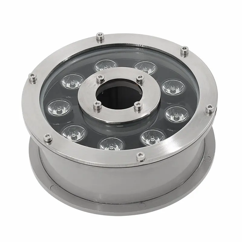 9W Color Changing RGB LED Lighted Pond Fountain Waterproof Ring Light