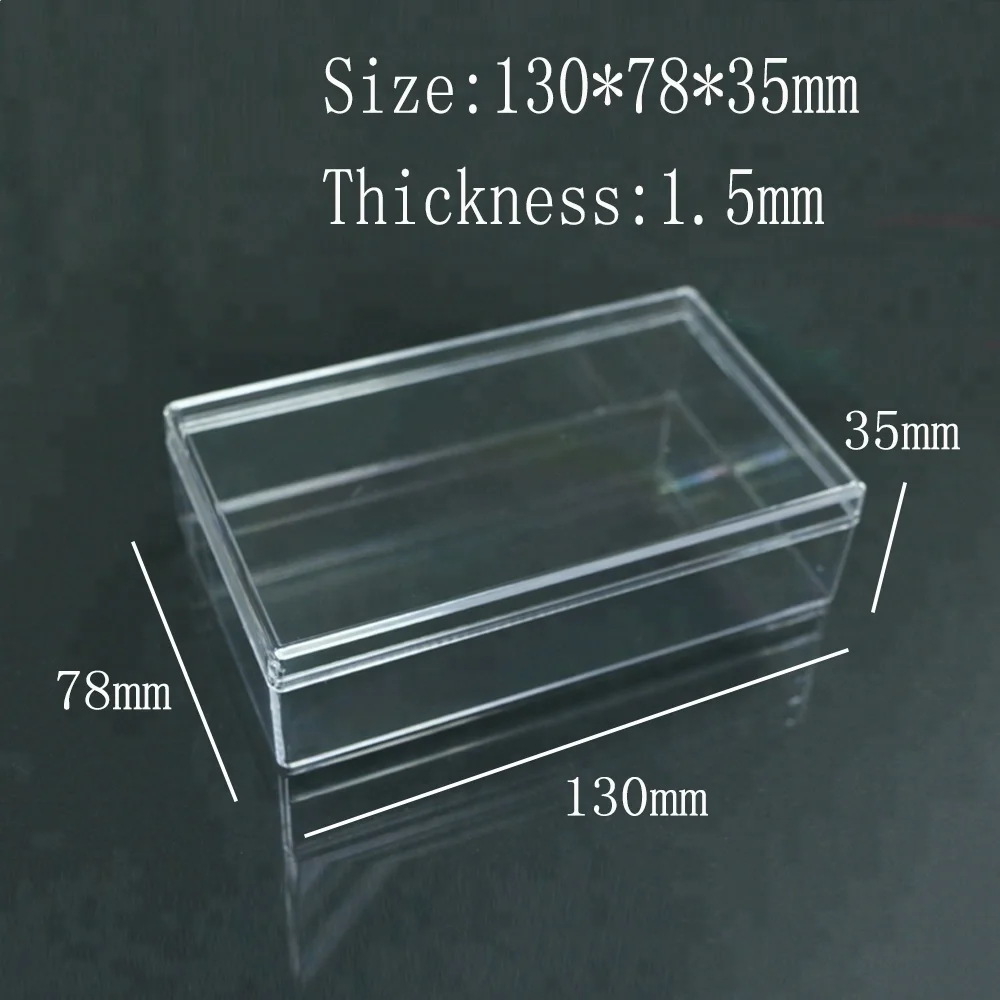 Wholesale Transparent Plastic Perfume Display Boxes for Imported Perfume Bottles, Clear Waterproof Plastic Packaging Boxes