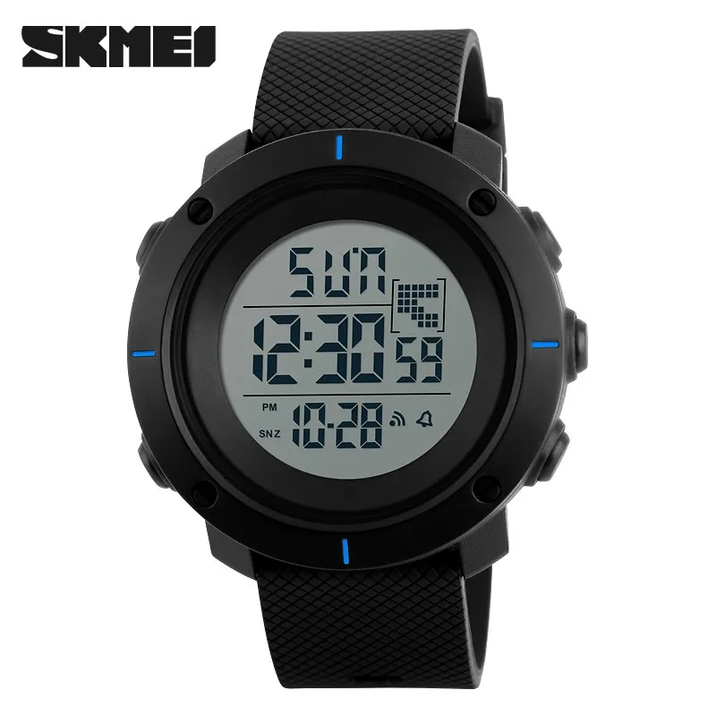 Multifunction Sports Watches Chronograph Digital Led Clock Double Time Waterproof Skmei Men Women Electronic Watch New
