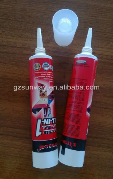 длинным соплом алюминиевые ламинированные трубки