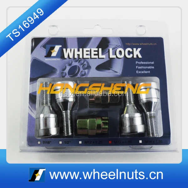 supplier antitheft lug bolt acorn wheel lock bolt