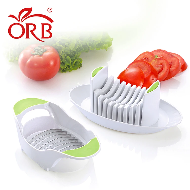 Kitchen Multifunctional Manual Fruit and Vegetable Cutter Easy-to-Use Tomato slicer with stainless steel blade