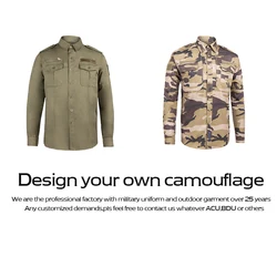 Hubei Yalida hot saling quality camouflage uniform wholesale BDU uniform tactical uniform