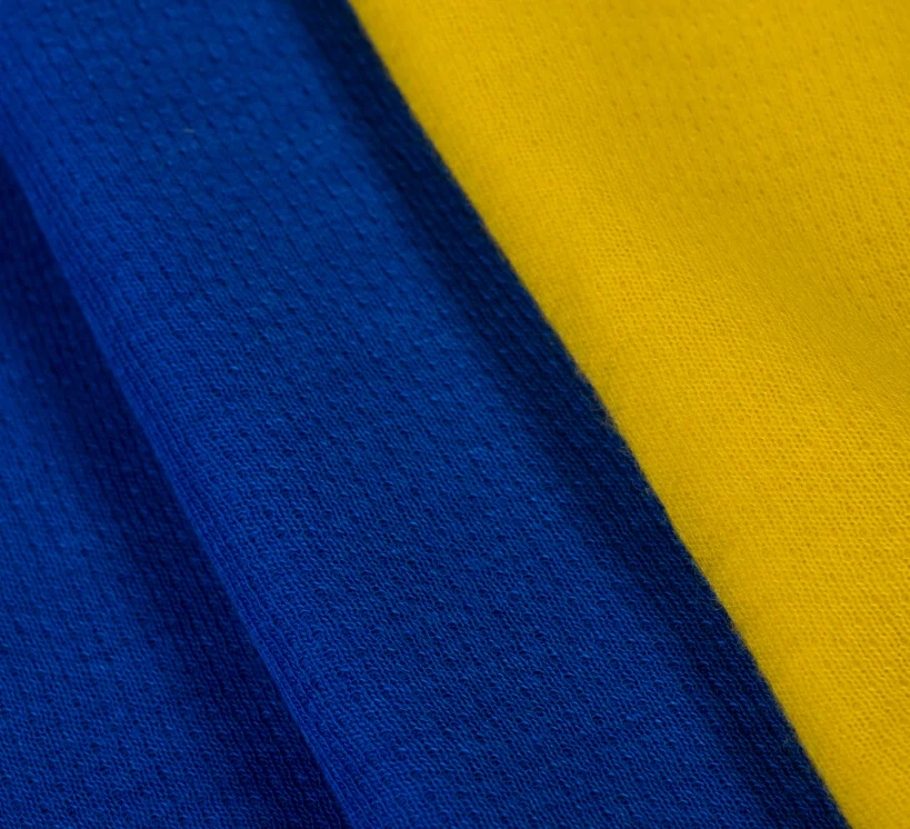 
70% modacrylic/28% fr viscose/2% spandex birdseye knit mesh fireproof fabric 160gsm 