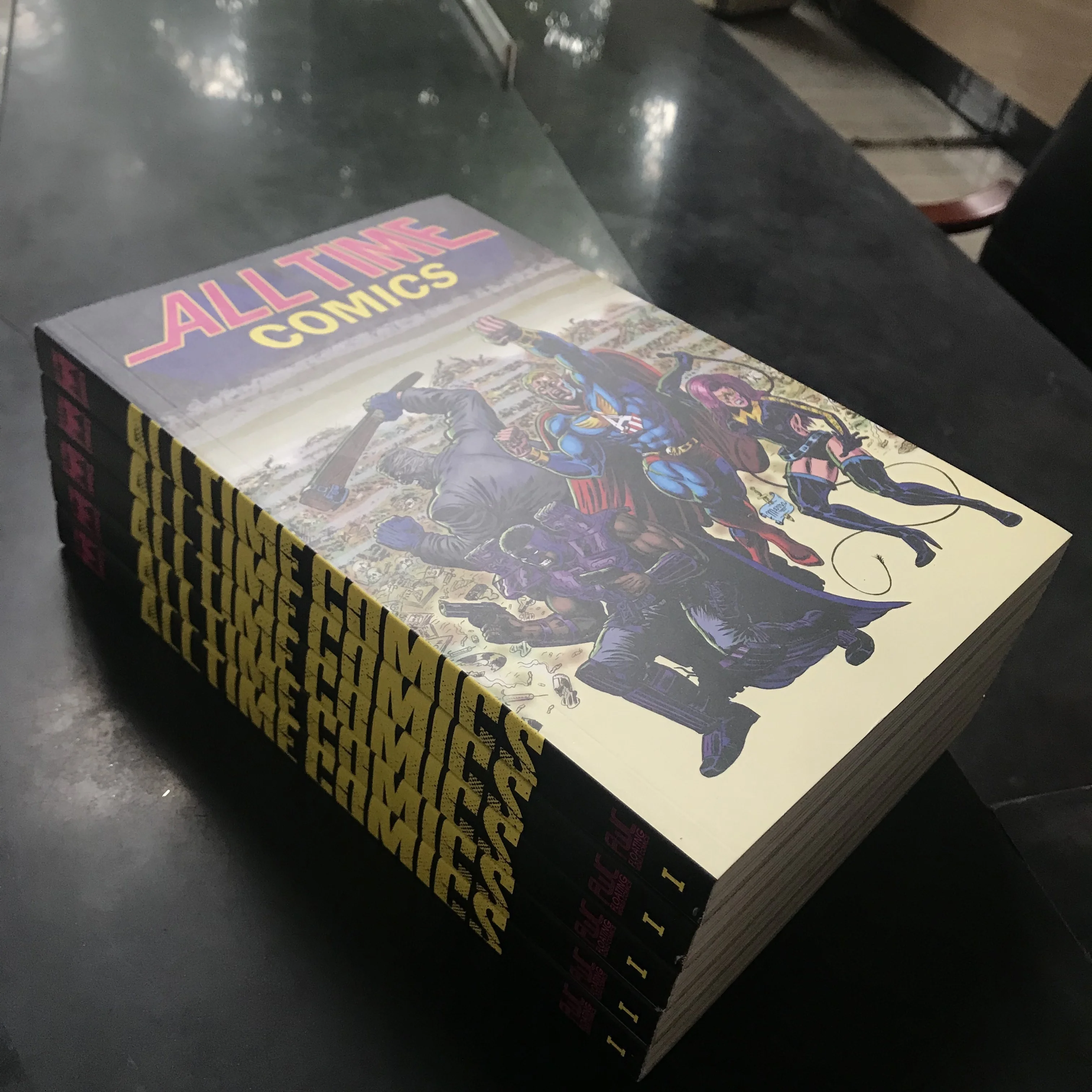 Cheap Softcover Comic Book Custom Printing