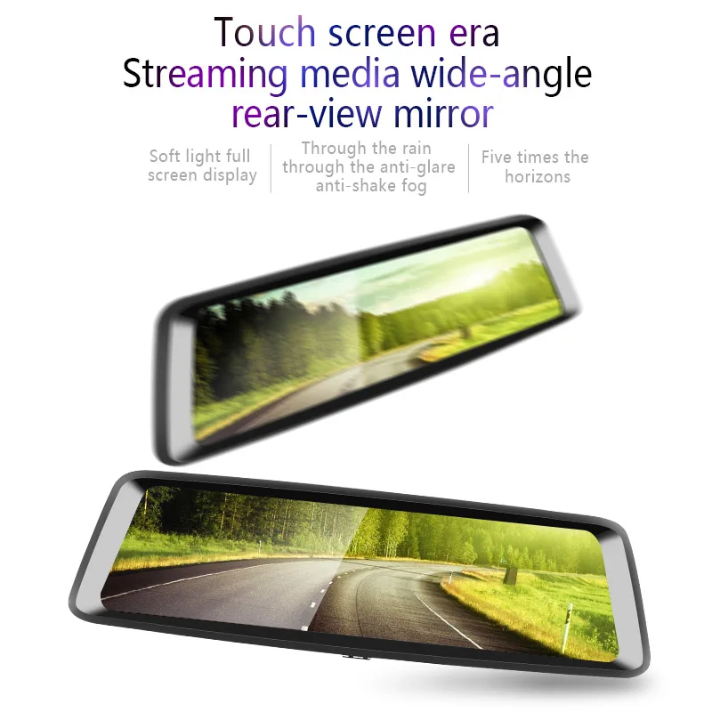 4 г Автомобильный видеорегистратор 10 дюймов Автомобильная камера заднего вида gps-навигации Wi-Fi Live Streaming