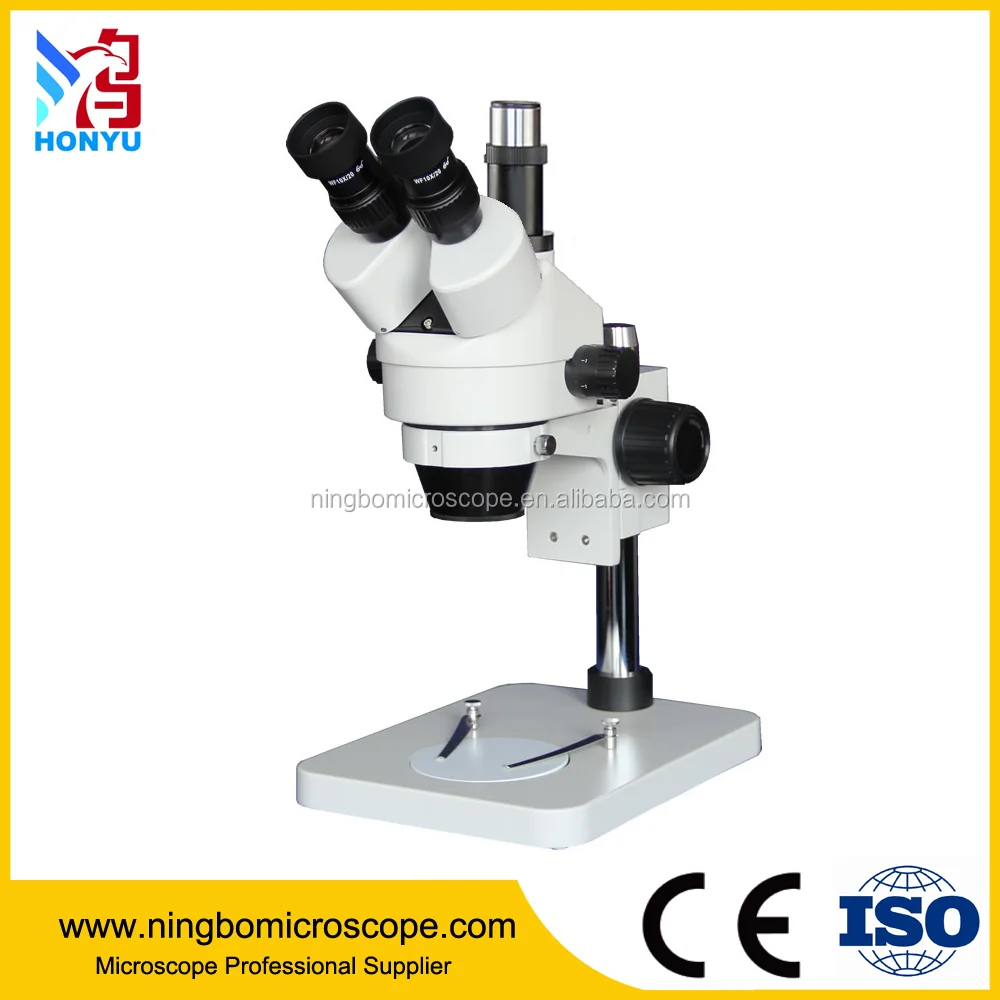 ZOM.03.MT45B1 0.7-4.5x Trinocular Zoom Stereo Microscope
